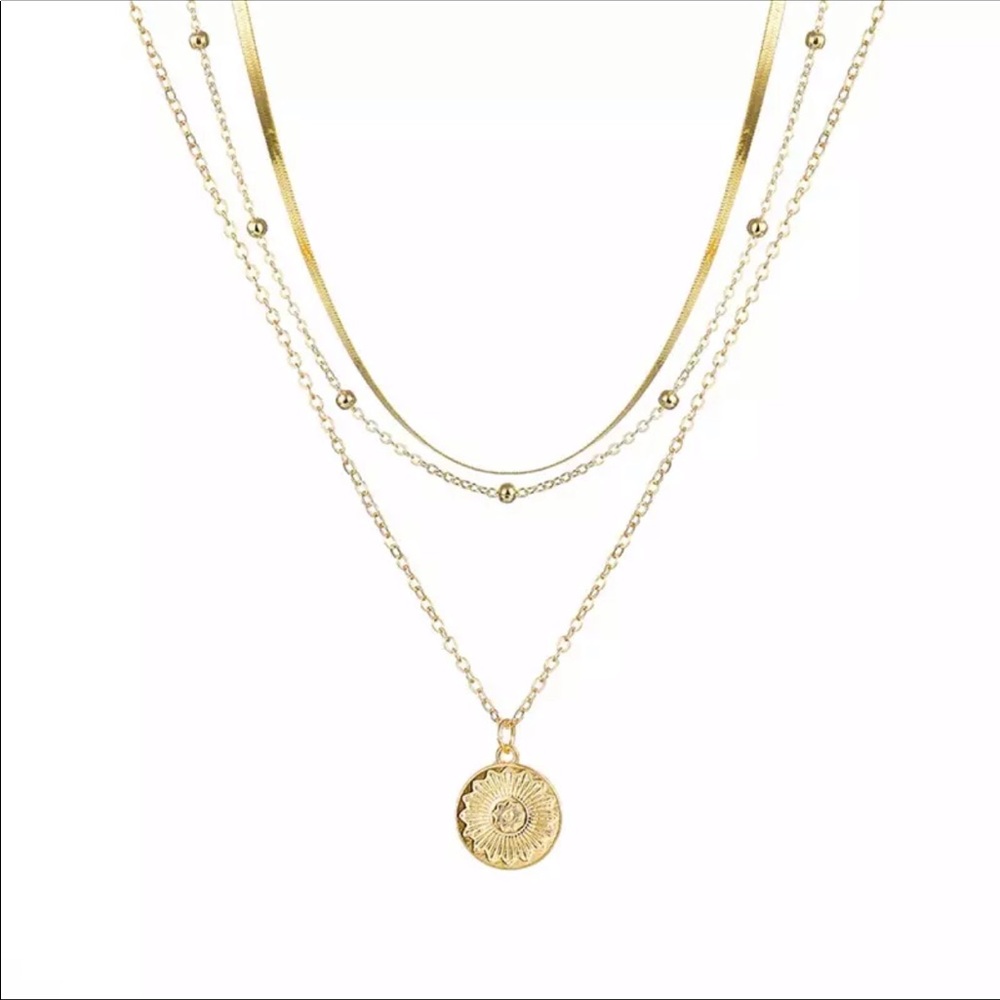 Gold necklace